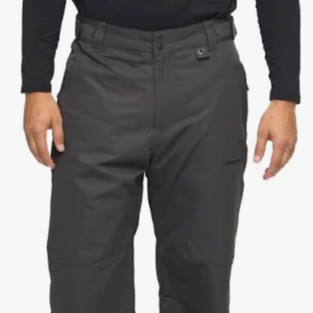 Arctix Men's Essential Snow Pants Size L Charcoal Grey